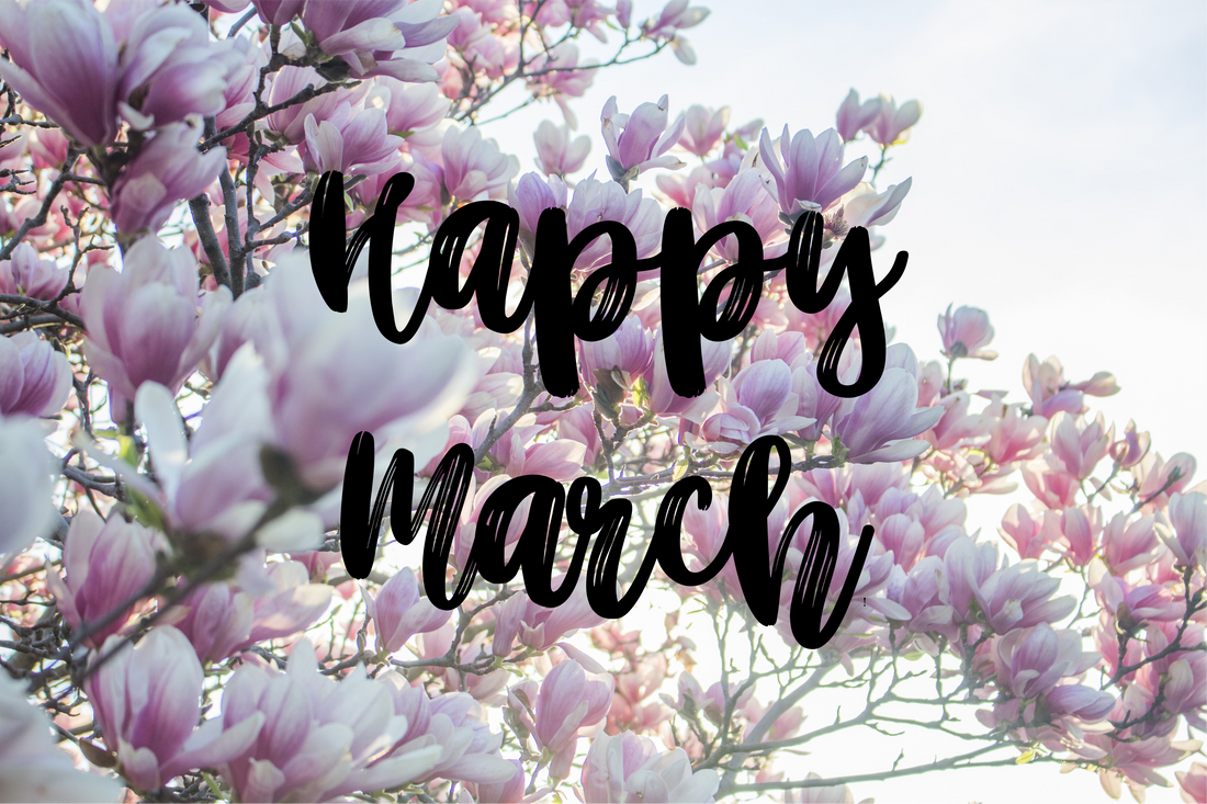 Happy March! Spring Savings Inside!