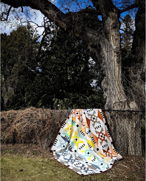 The Voyager Quilt! New Quilt Pattern, Clothing Patterns, and New Fabric in Shop!