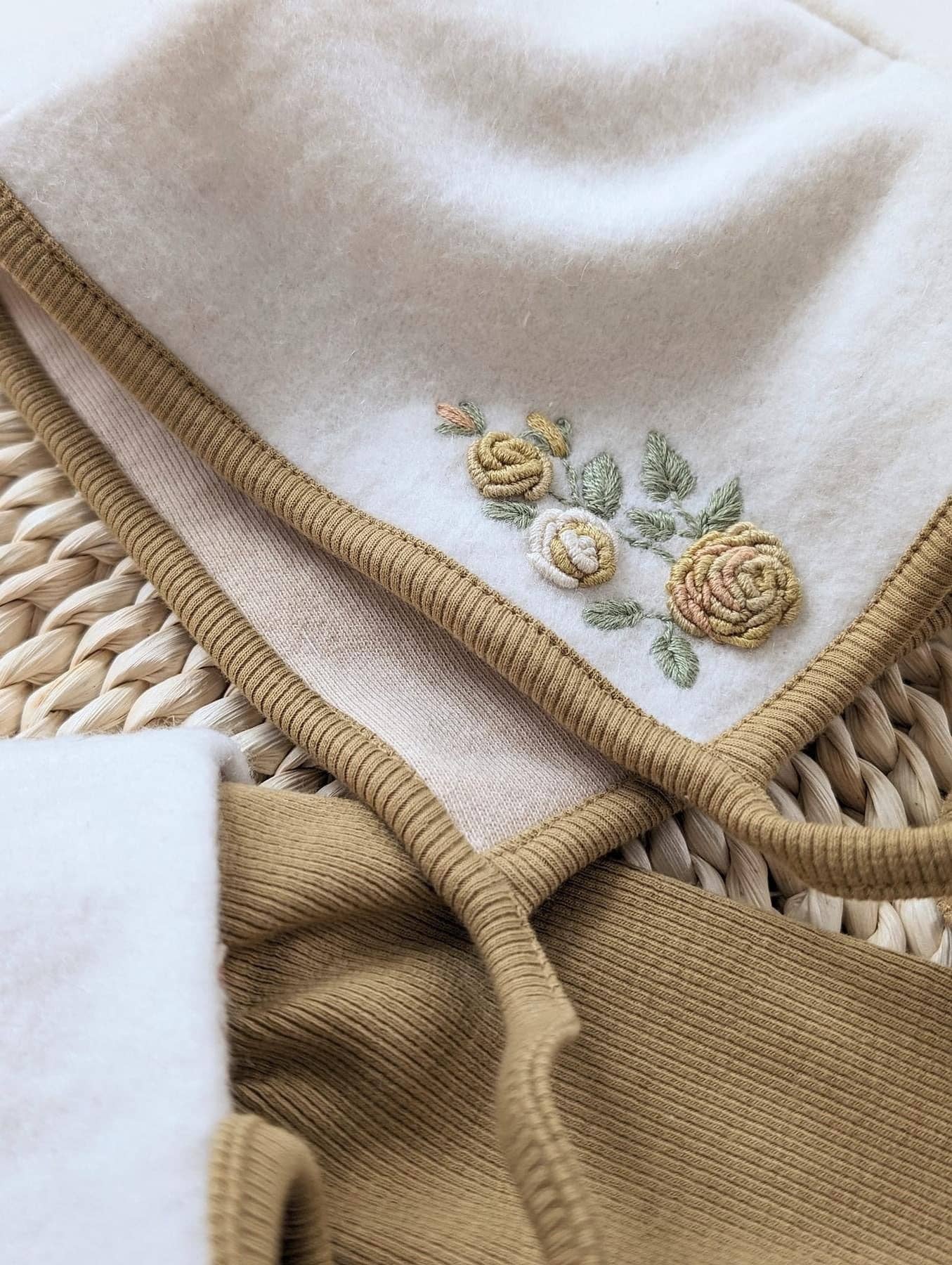 Organic Cotton 2x1 Rib Knit Tawny