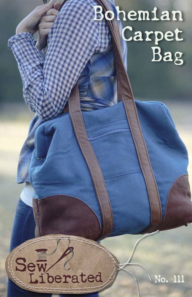 Bohemian Carpet Bag Sewing Pattern