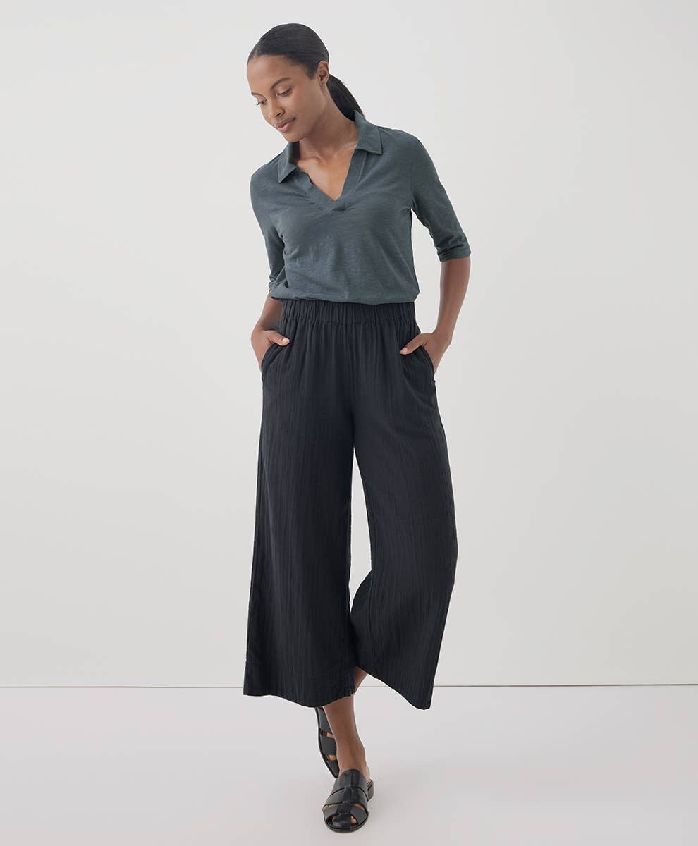 Women's Organic Cotton Featherweight Slub Polo