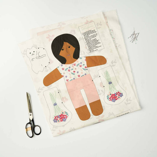 Winter | Cut & Sew Doll - Fabric Only