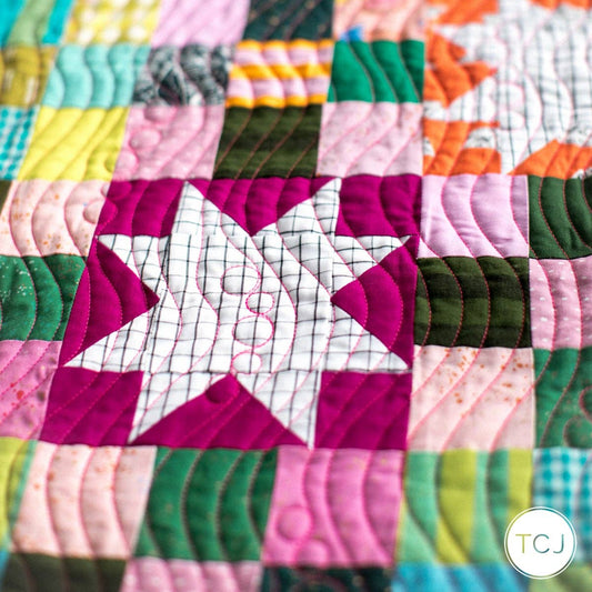 Campfire Glow Quilt Pattern - Printed