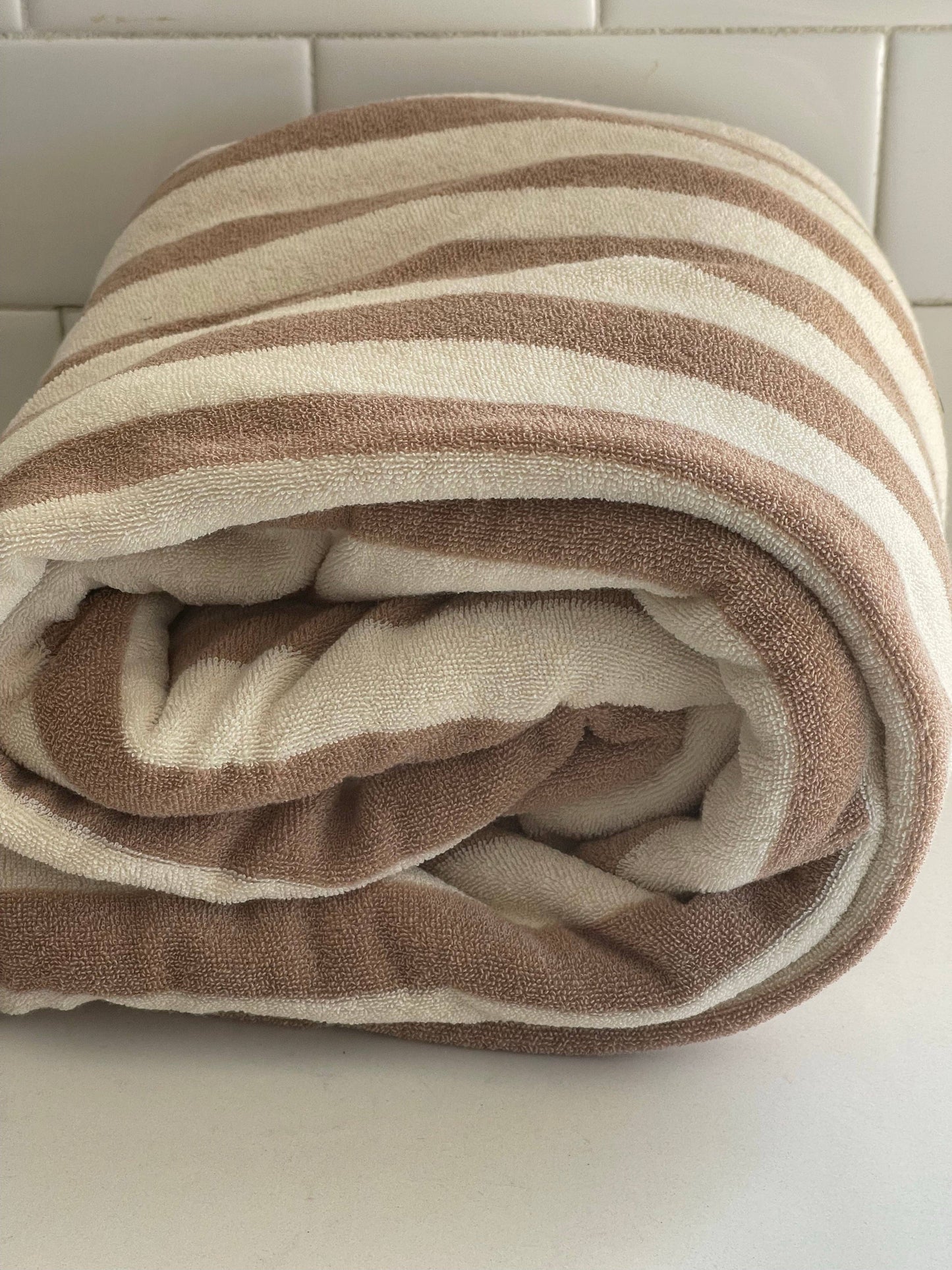 100% Organic Cotton Sponge Knit Terry Wheat
