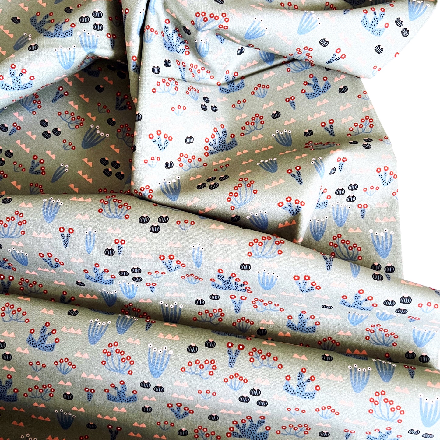 Opuntia Bloom Organic Poplin