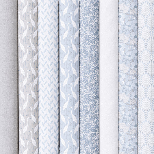 Timothy Gray/Blue Organic Poplin