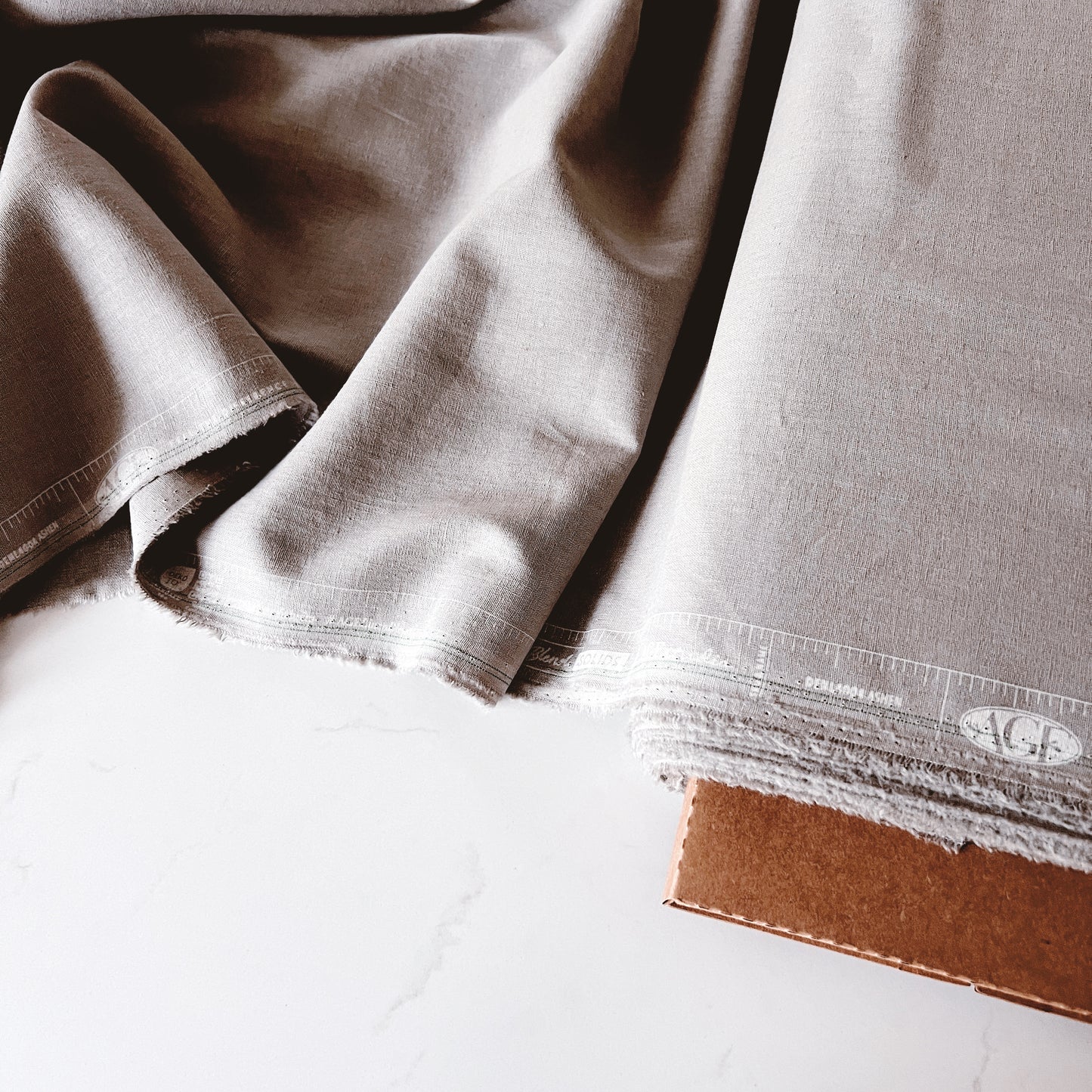 Ashen (Gray) Linen Cotton Blend