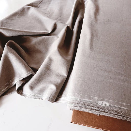 Ashen (Gray) Linen Cotton Blend