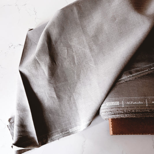 Ashen (Gray) Linen Cotton Blend