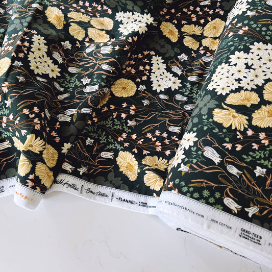 Bluebells and Buttercups Lark Flannel