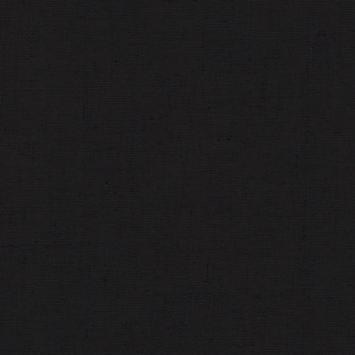 Caviar (Black) Linen Cotton Blend
