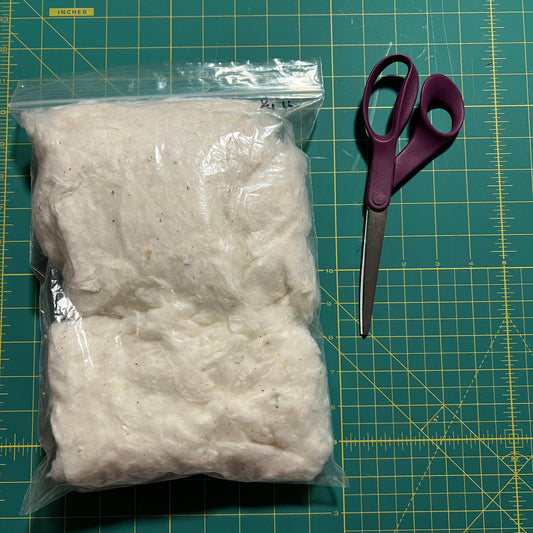 Raw Cotton Stuffing | Made in USA