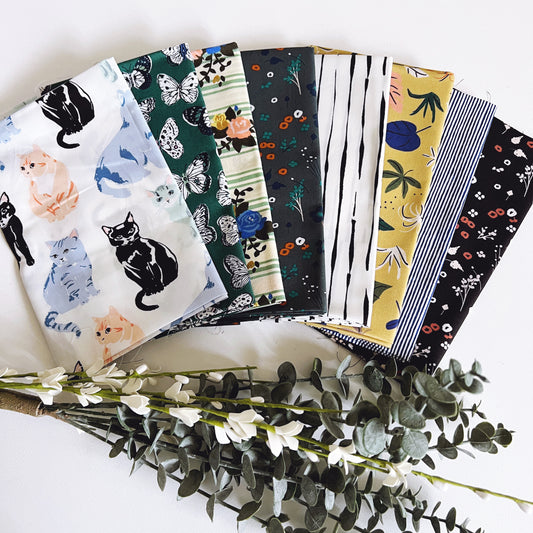 Parker’s Garden Organic Poplin Fat Quarter Bundle