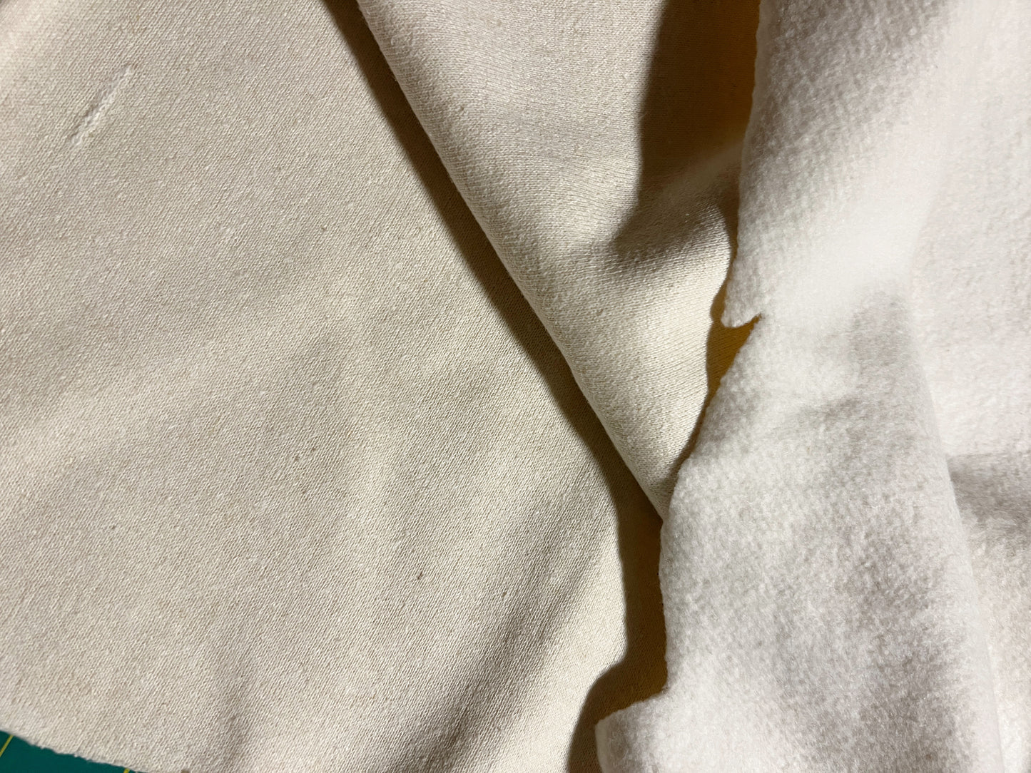 Hemp Fleece End of Bolt Blemished 20” Long