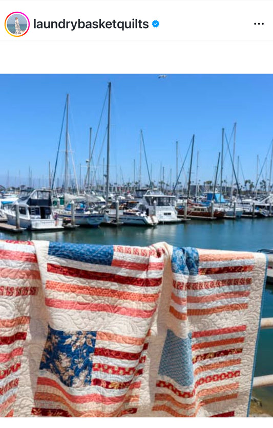 Made in USA Mini Quilt Paper Pattern