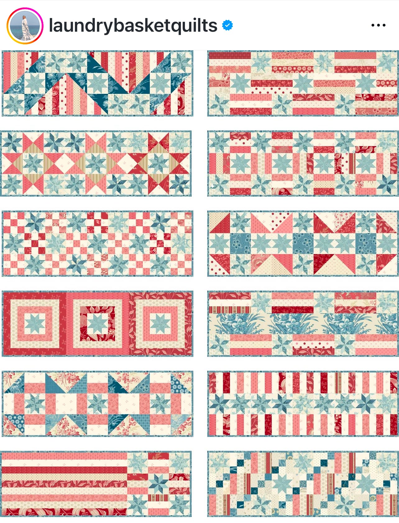 4th of July Trio Pattern