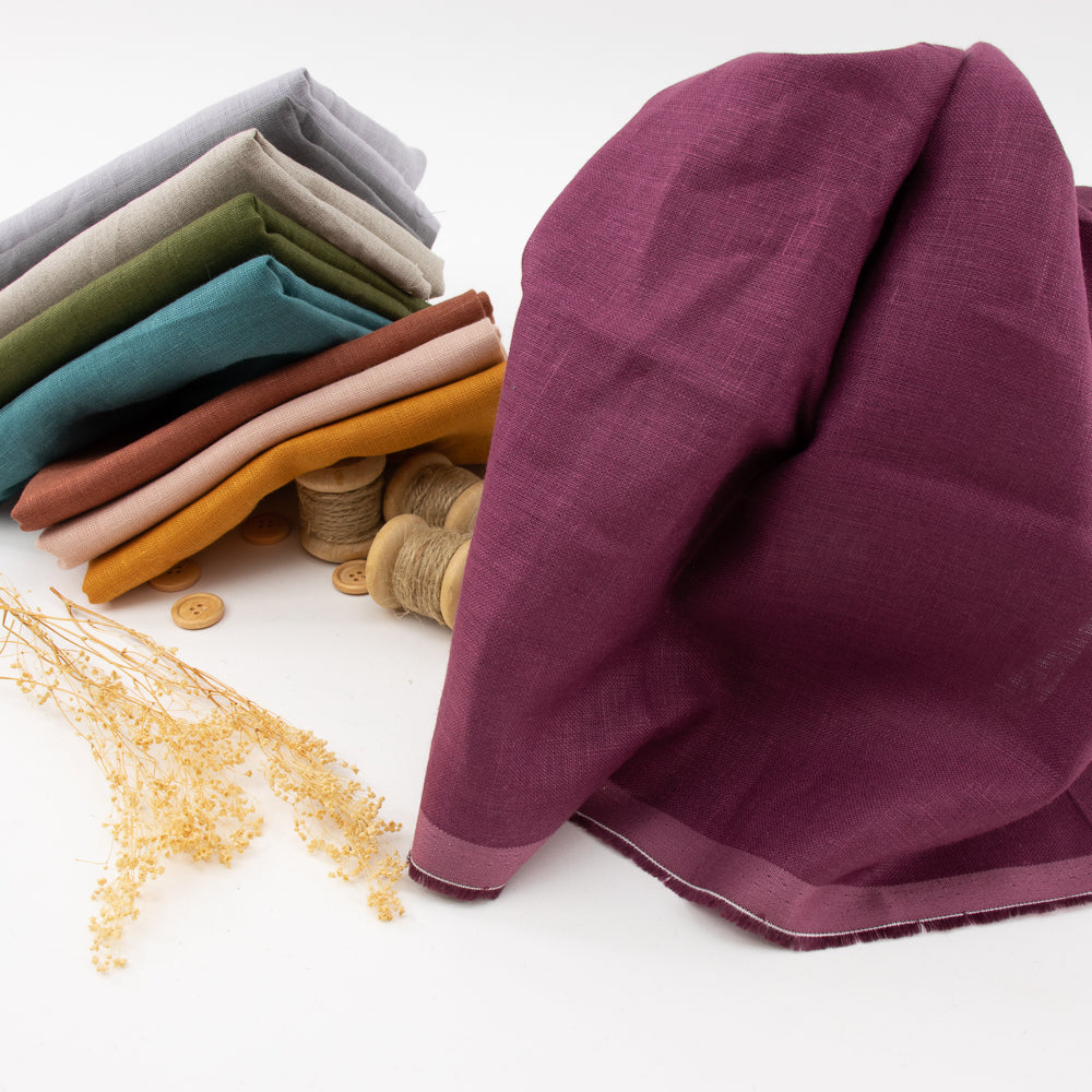 European Linen Fabric Grab Bag
