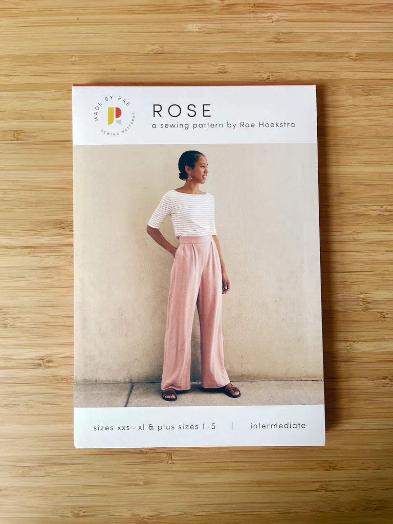 Rose Pants Paper Pattern XXS, XS, S, M, L, XL & Plus Sizes 1-5 (Pre-Order)
