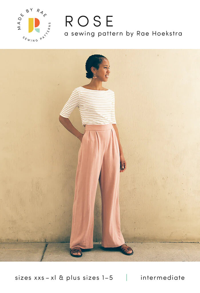 Rose Pants Paper Pattern XXS, XS, S, M, L, XL & Plus Sizes 1-5 (Pre-Order)