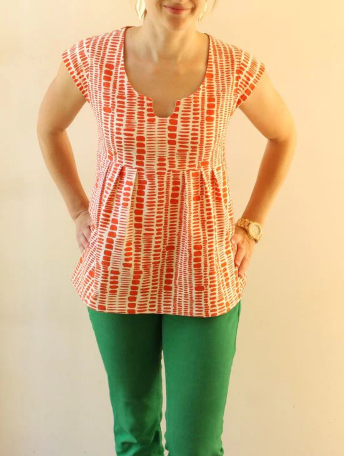 Trillium Dress and Top Paper Pattern - XXS, XS, S, M, L, XL, & Plus Sizes 1-5 (Formerly Washi Dress and Top)