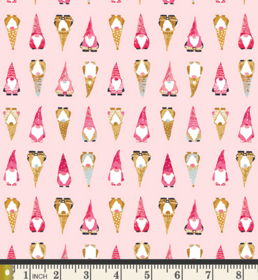 Playful Gnomes Sweet Adventale Cotton Poplin by Katarina Roccella | Half Yard