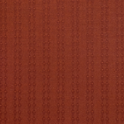 Woven Diamonds in Poinsettia Cotton