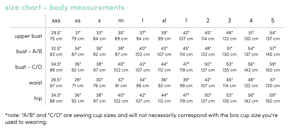 Trillium Dress and Top Paper Pattern - XXS, XS, S, M, L, XL, & Plus Sizes 1-5 (Formerly Washi Dress and Top)