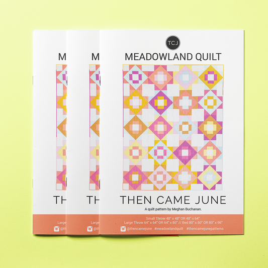 Meadowland Quilt Pattern - Printed