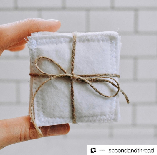 Franela orgánica Solid Cloud (blanca)