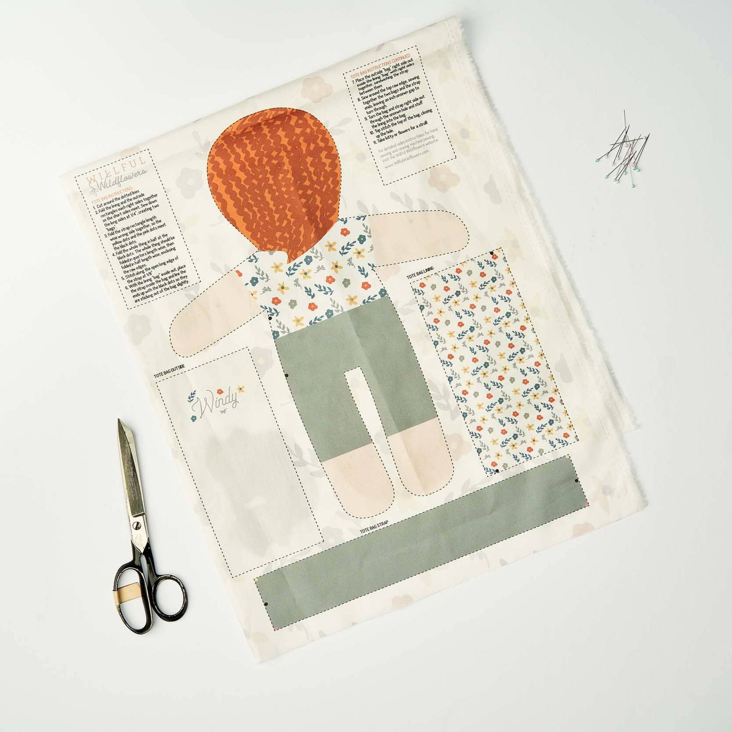 Windy | Cut & Sew Doll - Fabric Only