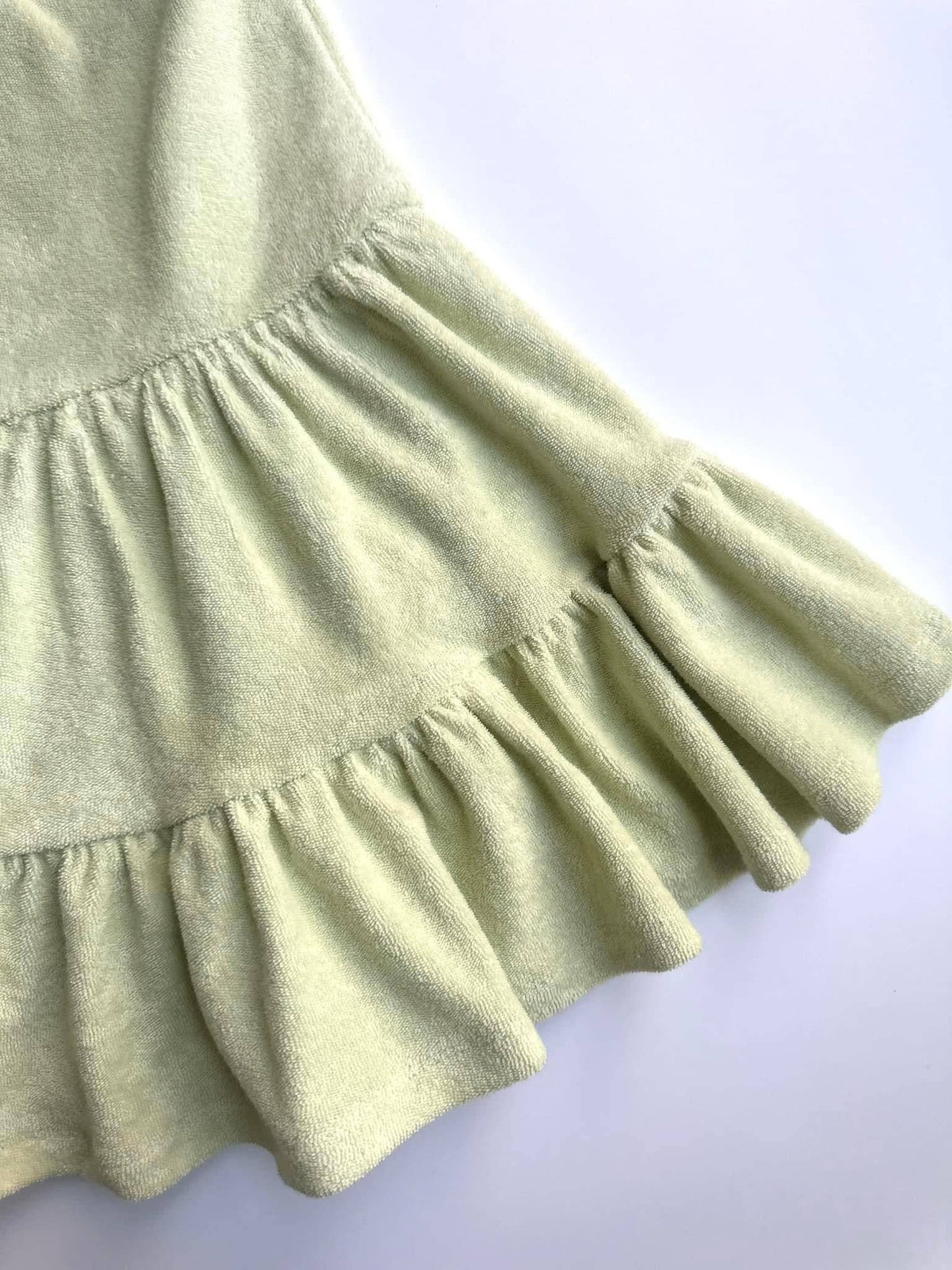 100% Organic Cotton Sponge Knit Terry Wheat