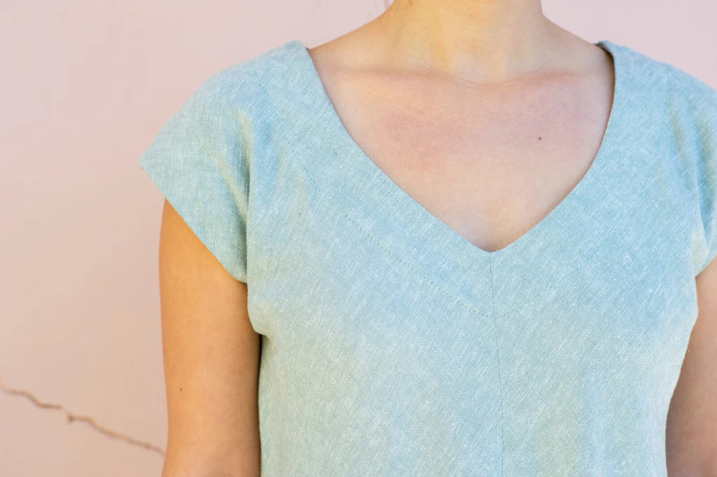 Vestido y top color esmeralda: tallas XXS, XS, S, M, L, XL y tallas grandes 1 a 5