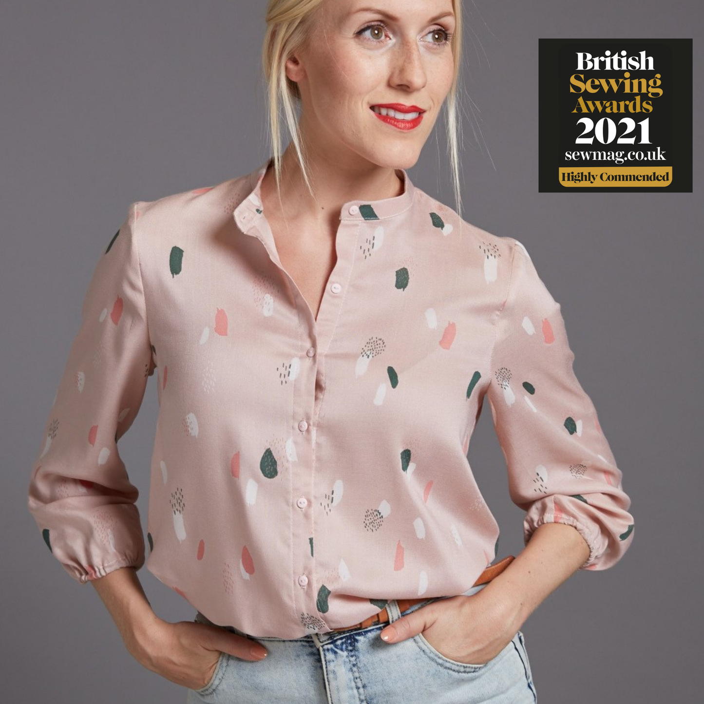 Patrón de costura de blusa - Patrón de costura del Reino Unido