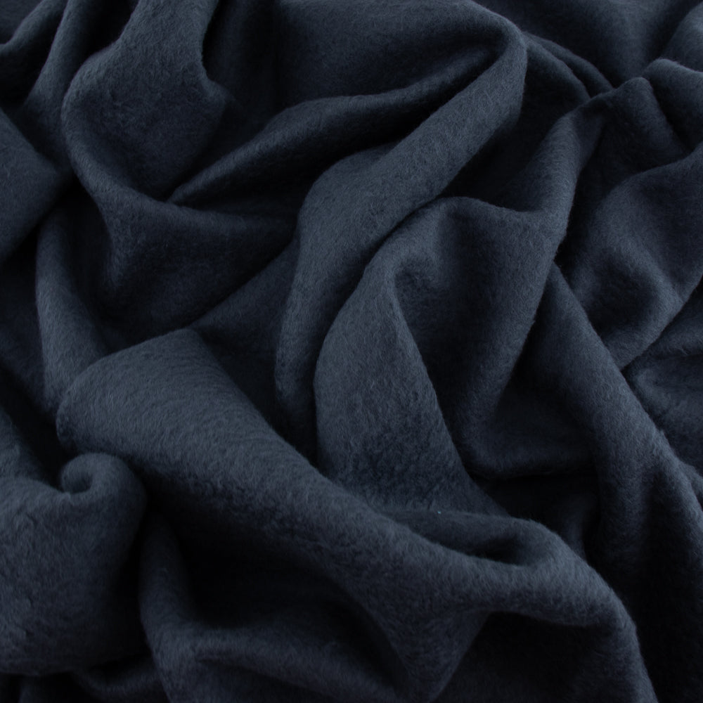 Dusk Solid Organic Fleece