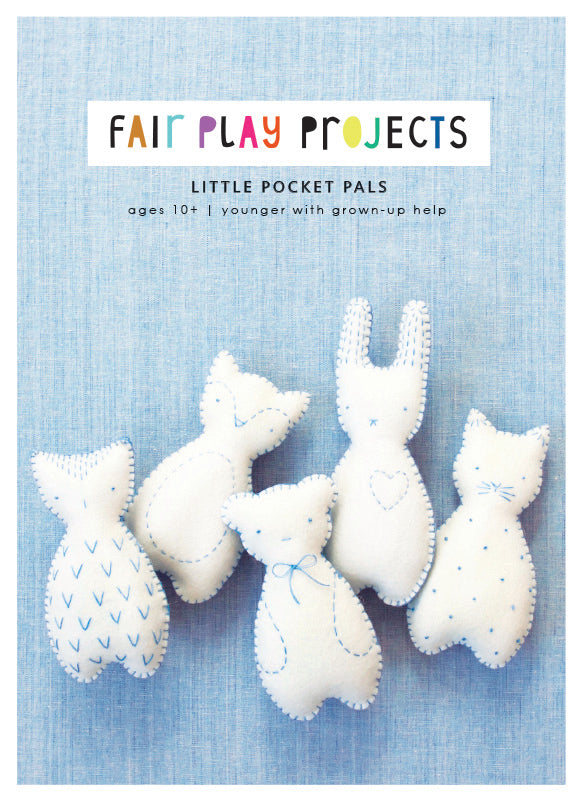 One Little Pocket Pal Kit (Mint)- Makes One Pal