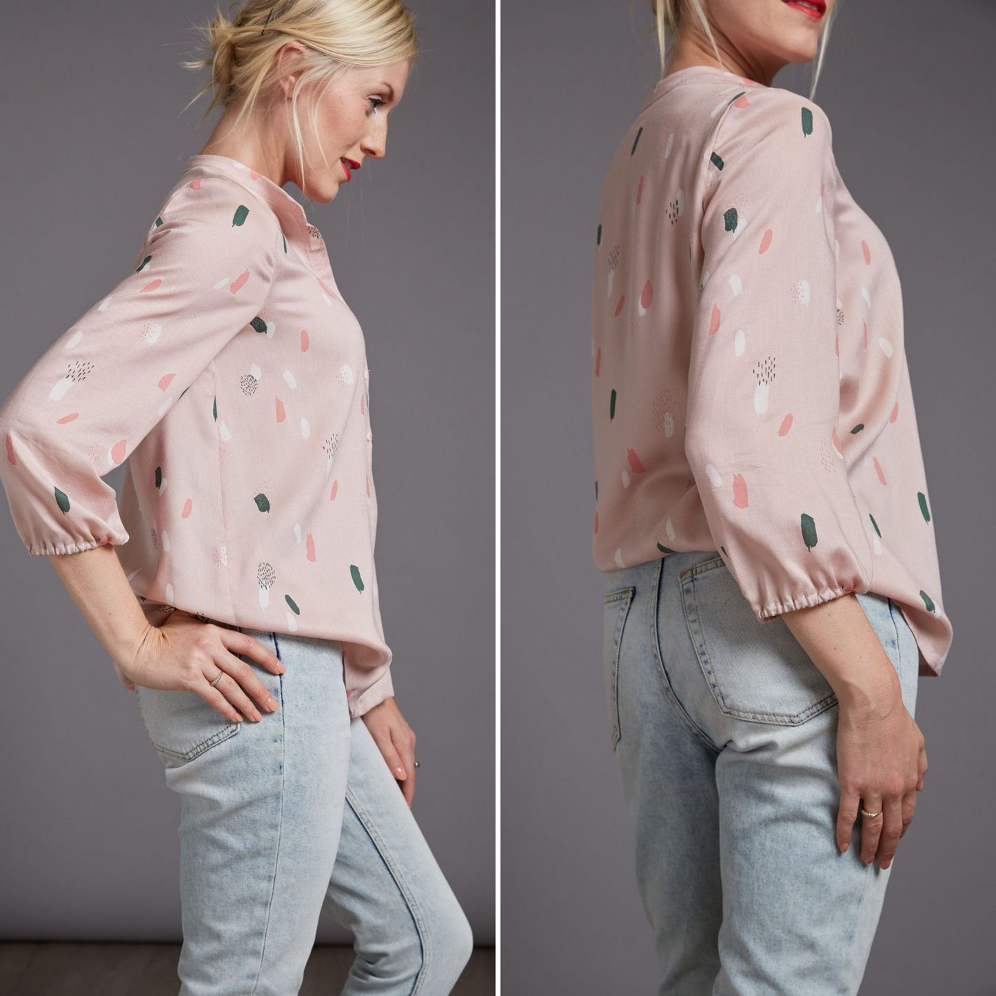 Patrón de costura de blusa - Patrón de costura del Reino Unido