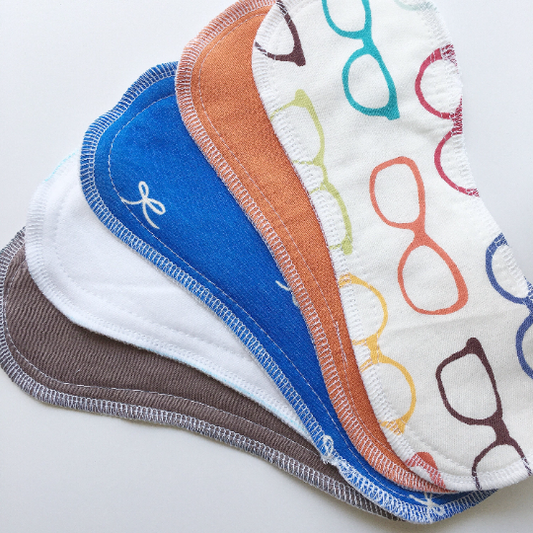 Glasses Collection Organic Cloth Pantyliners