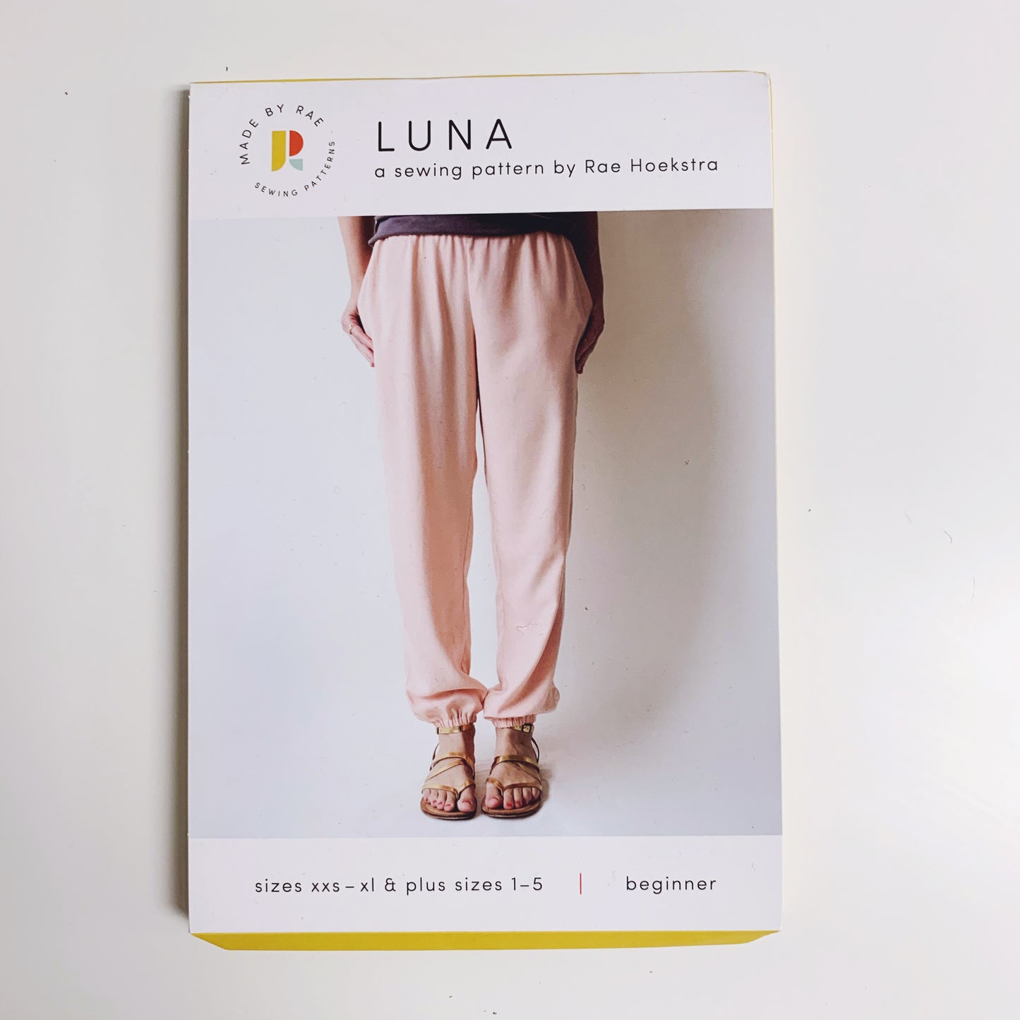 Luna Pants Paper Pattern XXS, XS, S, M, L, XL& Plus Sizes 1-5