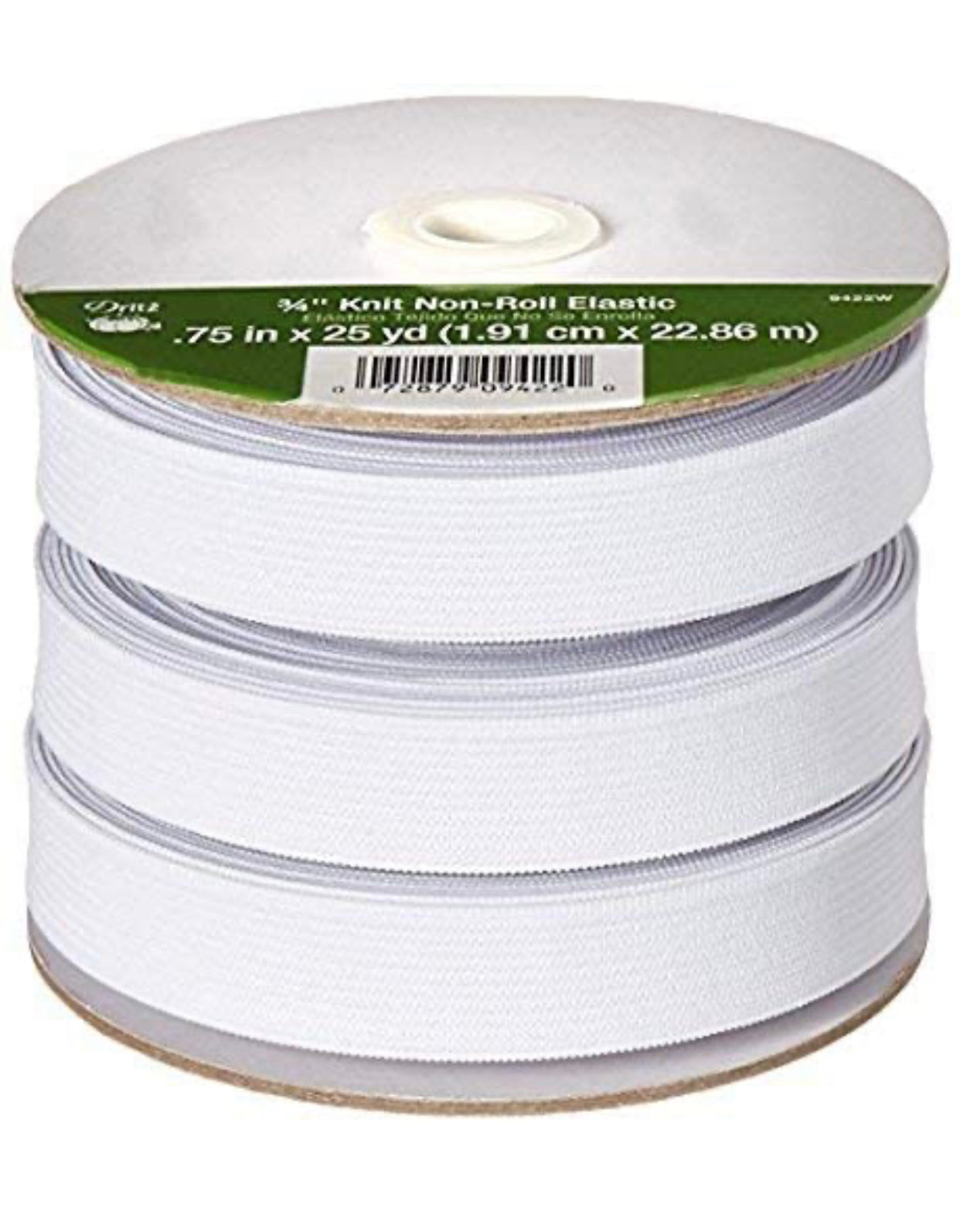 Dritz 3/4” Knit Non-Roll Elastic