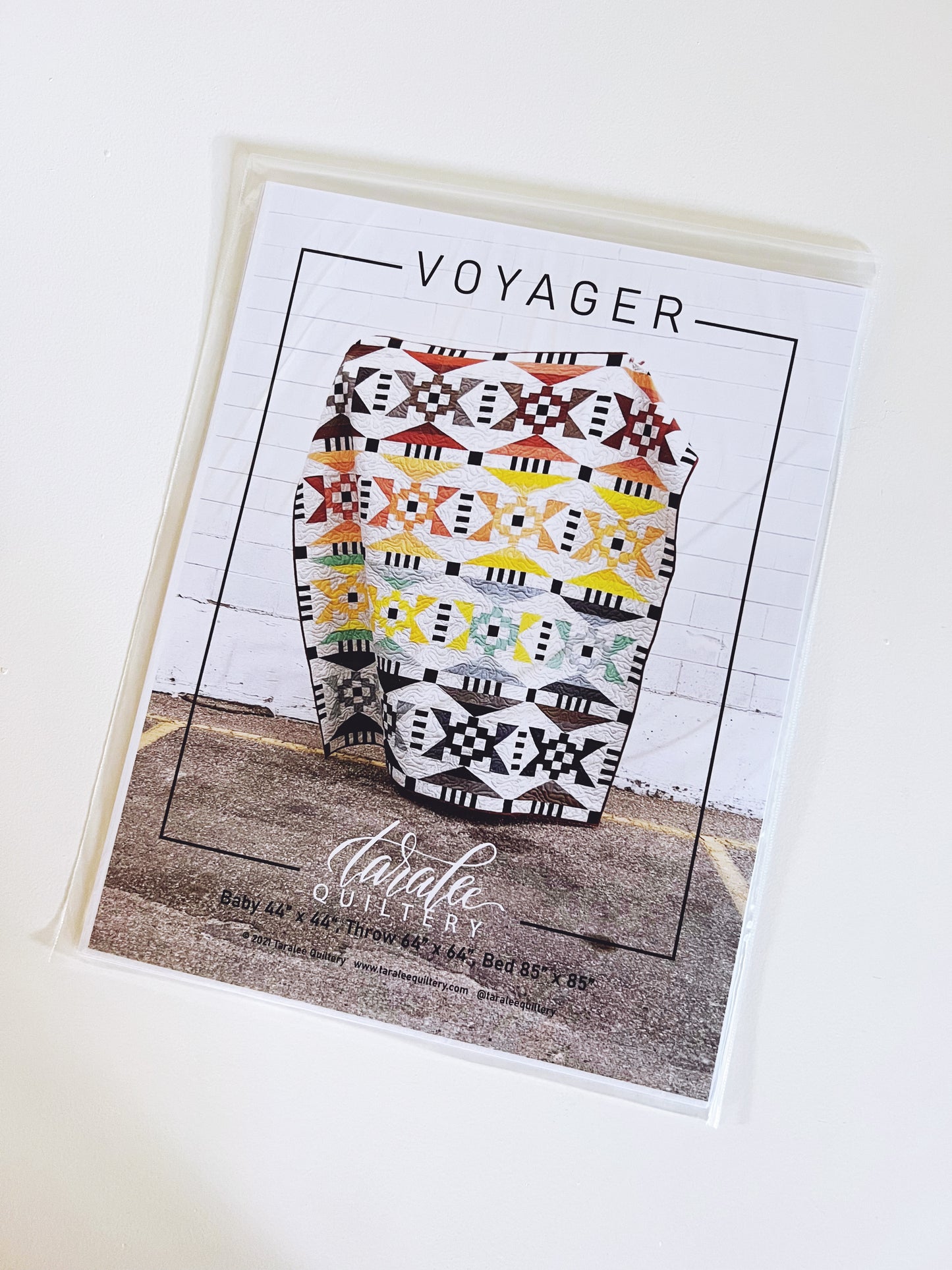 Voyager Quilt Paper Pattern