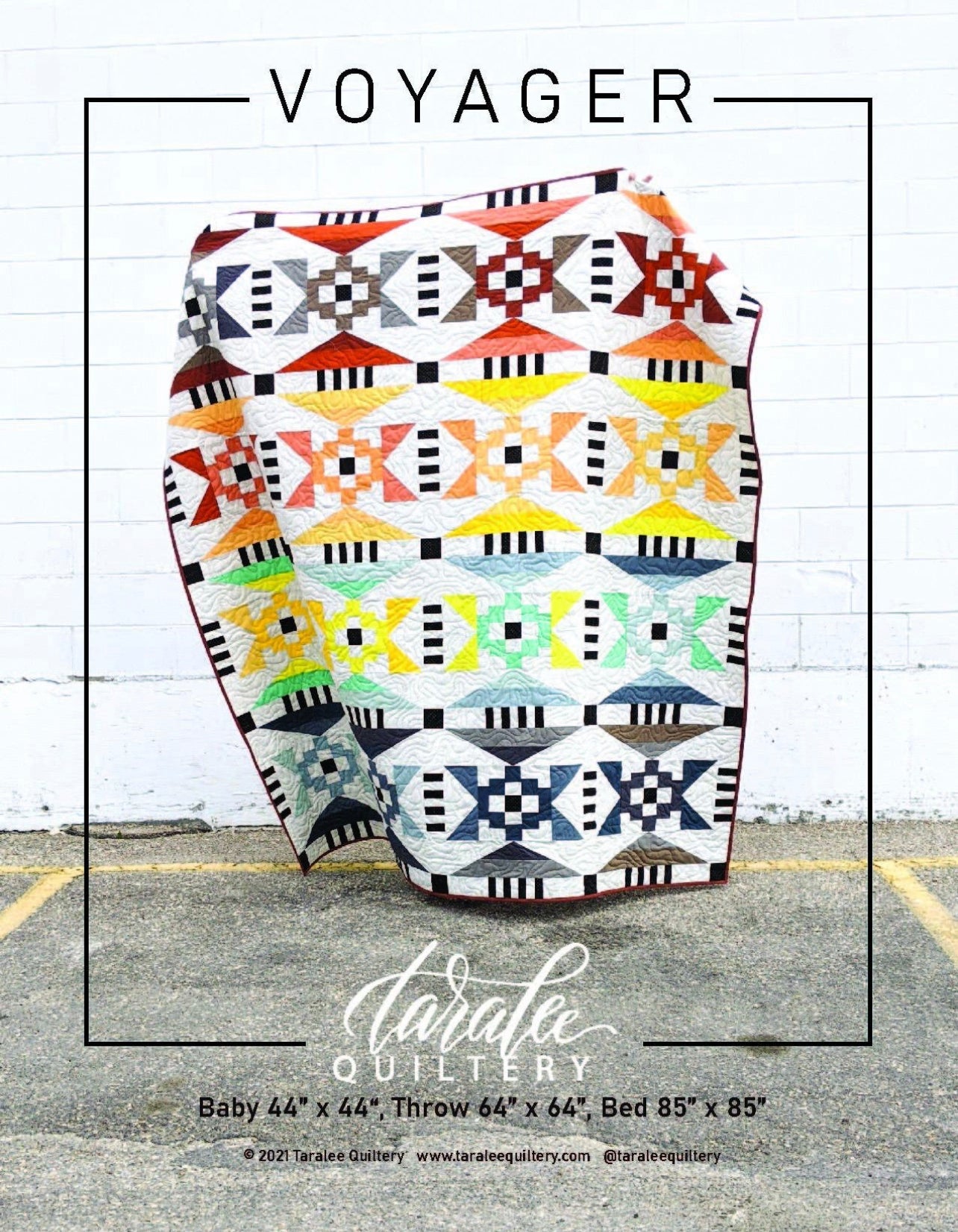 Voyager Quilt Paper Pattern