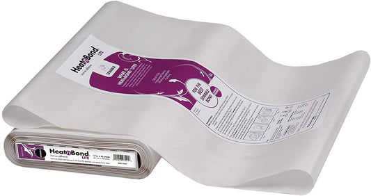 Lightweight HeatnBond -  Iron-On Adhesive by the Yard