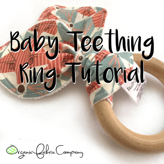 Baby Teething Ring Tutorial - D.I.Y. Baby Shower Gift (Updated)