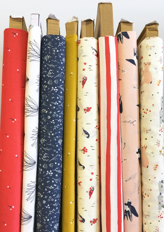 New Fabric, Restockings, and More!