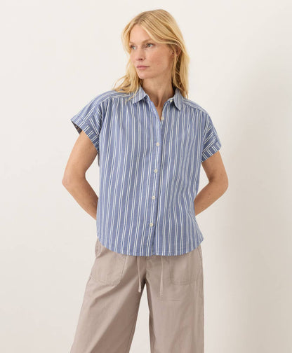 Pact Women's All Day Organic Poplin Easy Shirt