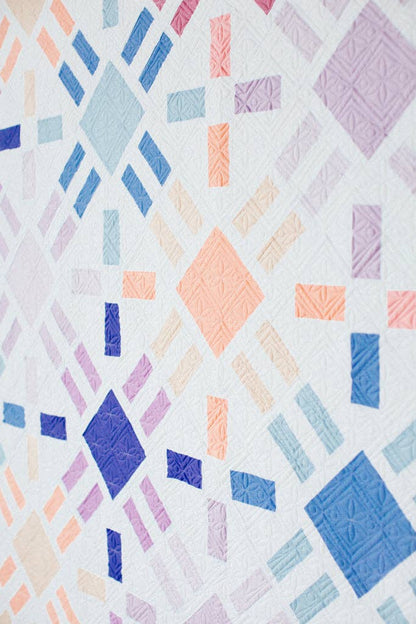 Sun Flare Quilt Pattern — Printed | Then Came June | Advanced Beginner