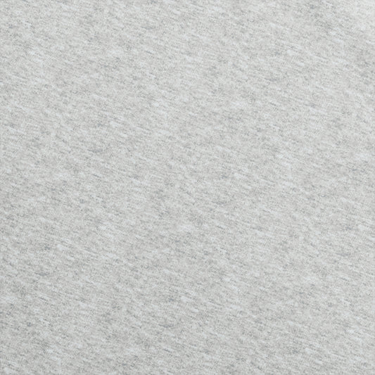 Heather Gray Organic Interlock Knit