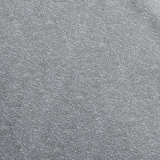 Heather Charcoal Organic Interlock Knit