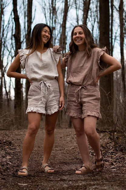 Saltwater Shorts Printed Sewing Pattern | Charlie Darwin Textiles