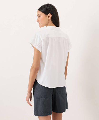 Pact Women's All Day Organic Poplin Easy Shirt
